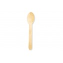 Disposable wooden spoon 160 mm (Polyolefin Film packaging 100 pcs.)