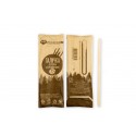 Stirrer for drinks wooden 180x6x1,8 mm (craft paper packaging 25 pcs.)