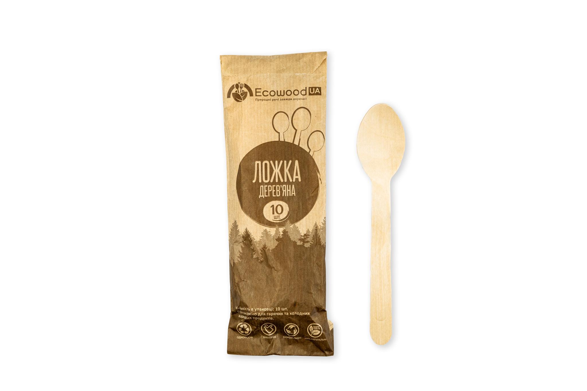 ᐉ Disposable wooden spoon 160 mm Disposable wooden spoon 160 mm (craft